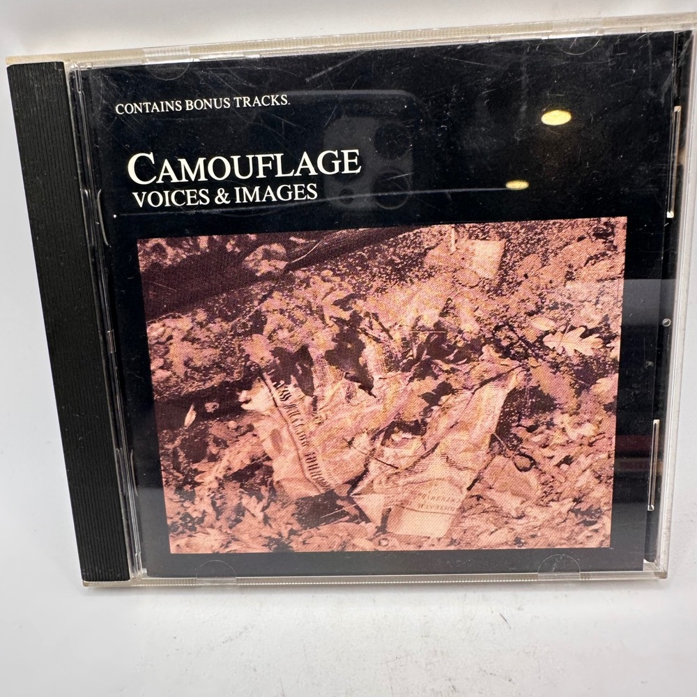 Camouflage Voices & Images CD 1988 Atlantic 81886-2 Bonus Tracks OOP NM